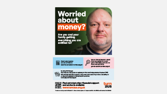 Struggling to get by poster