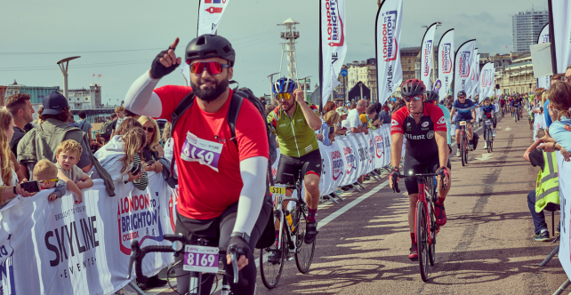 London to Brighton cycle