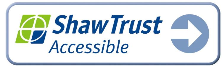 Shaw Trust accessible accreditation logo