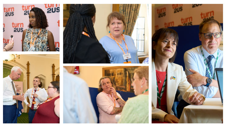 Turn2us Co-Production Partners at our Jobcentre event
