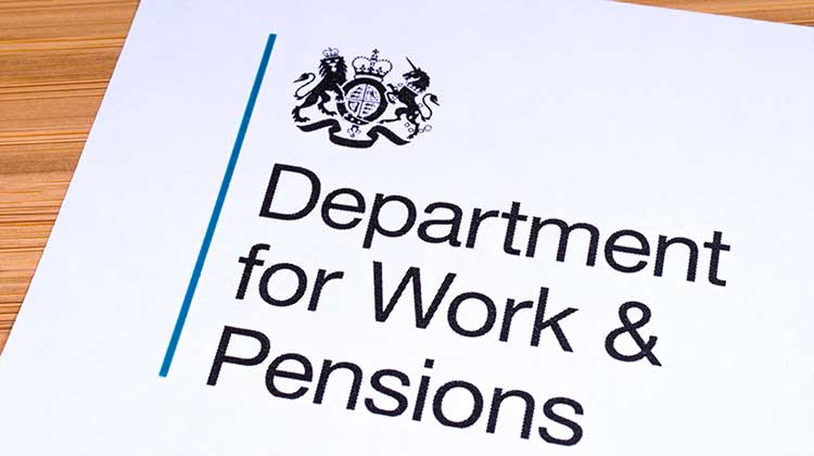 DWP letter headed paper